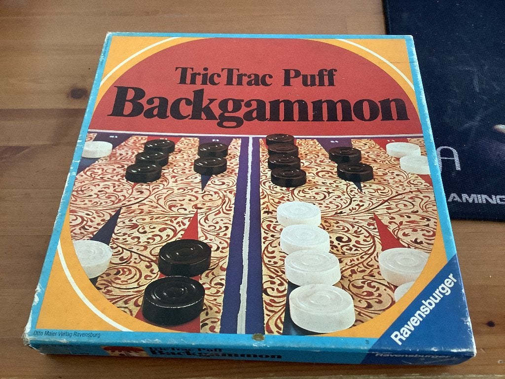 Backgammon / Tric Trac van Ravensburger. gebruikt, Een of twee spelers, Ophalen of Verzenden, Gebruikt, Ravensburger