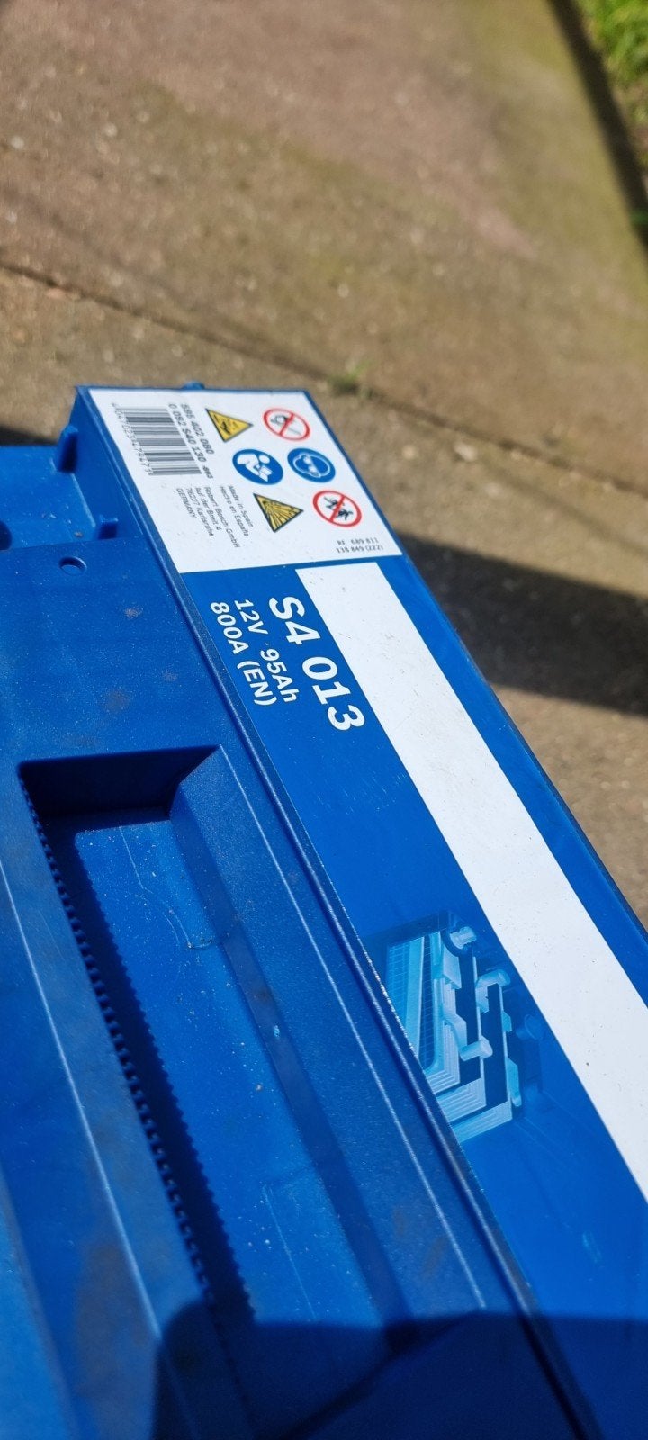 Bosch S4 013 Accu 12V 95Ah 800A (EN) ZGAN, Ophalen, Gebruikt, Universele onderdelen