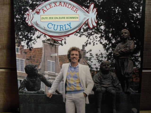 Alexander Curly "Zilte Zee en Zure Bommen" LP, LP, Gebruikt, Ophalen of Verzenden, Levenslied of Smartlap