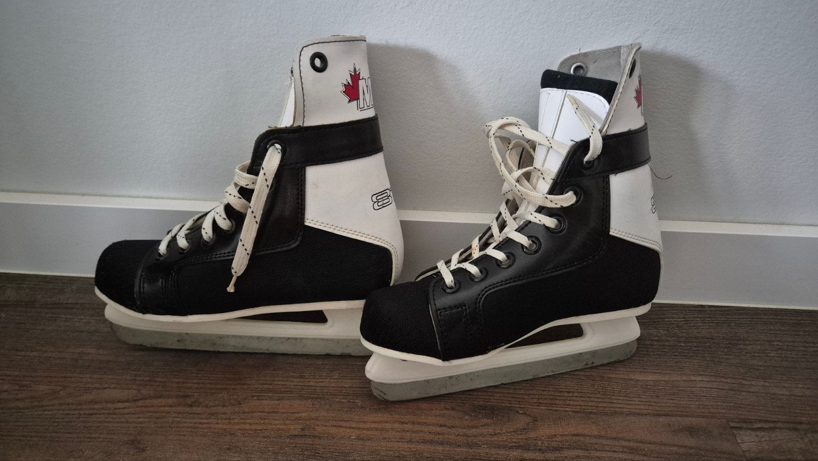 ijshockey schaatsen maat 35 - geslepen, Gebruikt, Ophalen of Verzenden, IJshockeyschaatsen, Maple