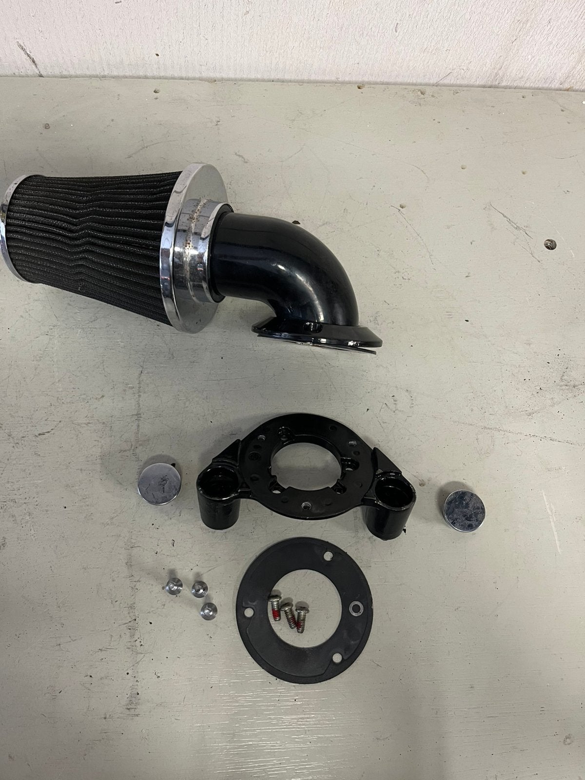 Sportster duo zadel 07-09, screaming eagle luchtfilter, Motoren, Onderdelen | Harley-Davidson, Gebruikt, Zadel, Harley@europe.com