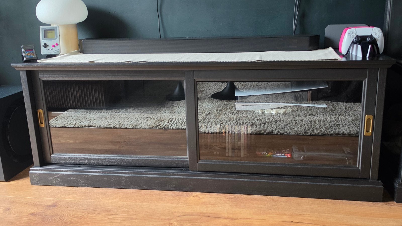 Ikea Malsjo tv meubel, 150 tot 200 cm, Ophalen of Verzenden, Zo goed als nieuw, Minder dan 100 cm