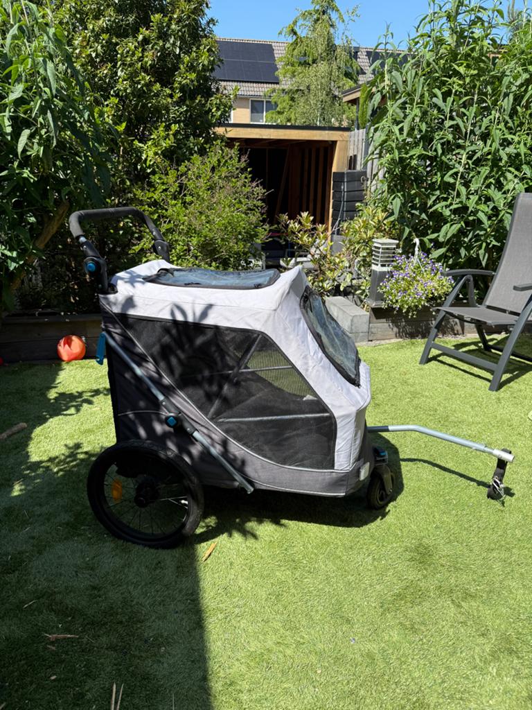 Grote Trixie hondenfietskar opvouwbaar, Fietsen en Brommers, Fietsaccessoires | Aanhangers en Karren, Ophalen, Gebruikt, Opvouwbaar