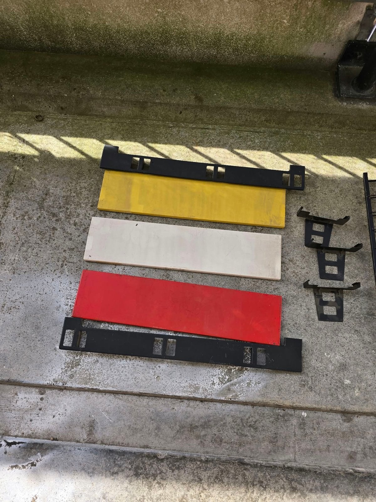 2 x Tomado wandrek jaren 50/60, Ophalen of Verzenden