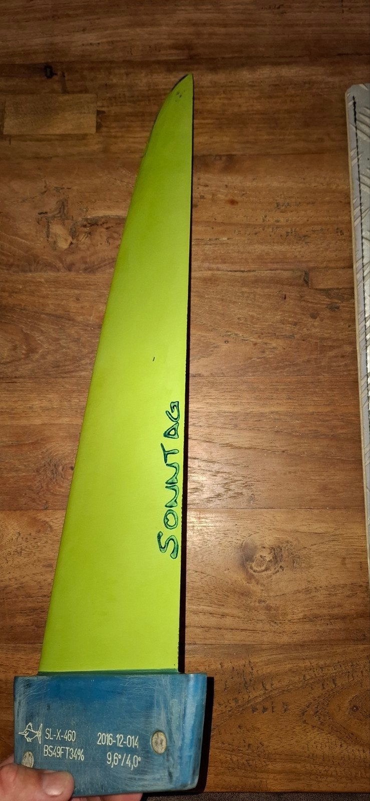 Sonntag SLX 46 cm b6 lay up vin voor windsurfen, Watersport en Boten, Windsurfen, Ophalen of Verzenden, Gebruikt, Overige merken