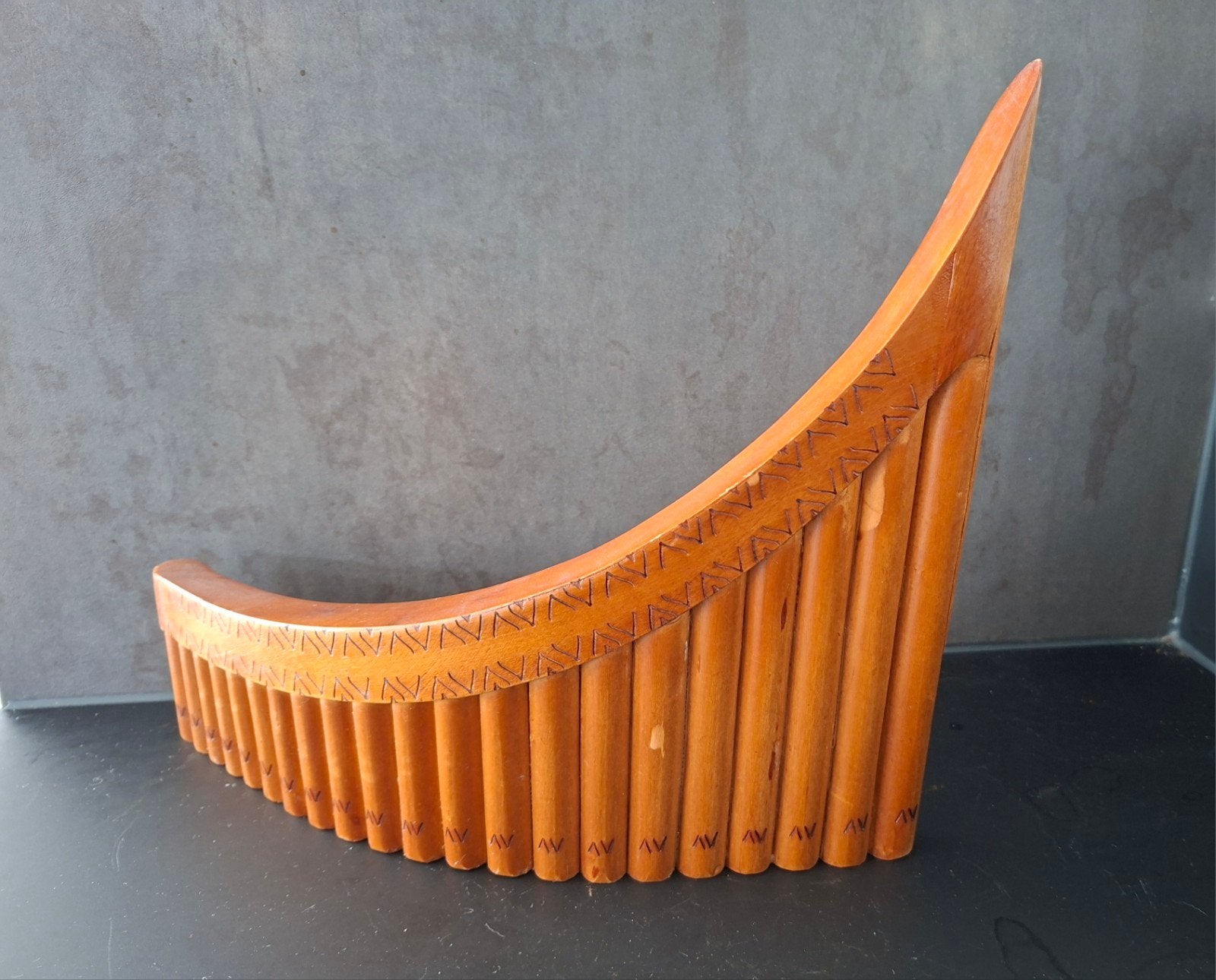 Vintage Roemeense Panfluit - Houtblazer, Ophalen of Verzenden, Zo goed als nieuw, Houtblazer