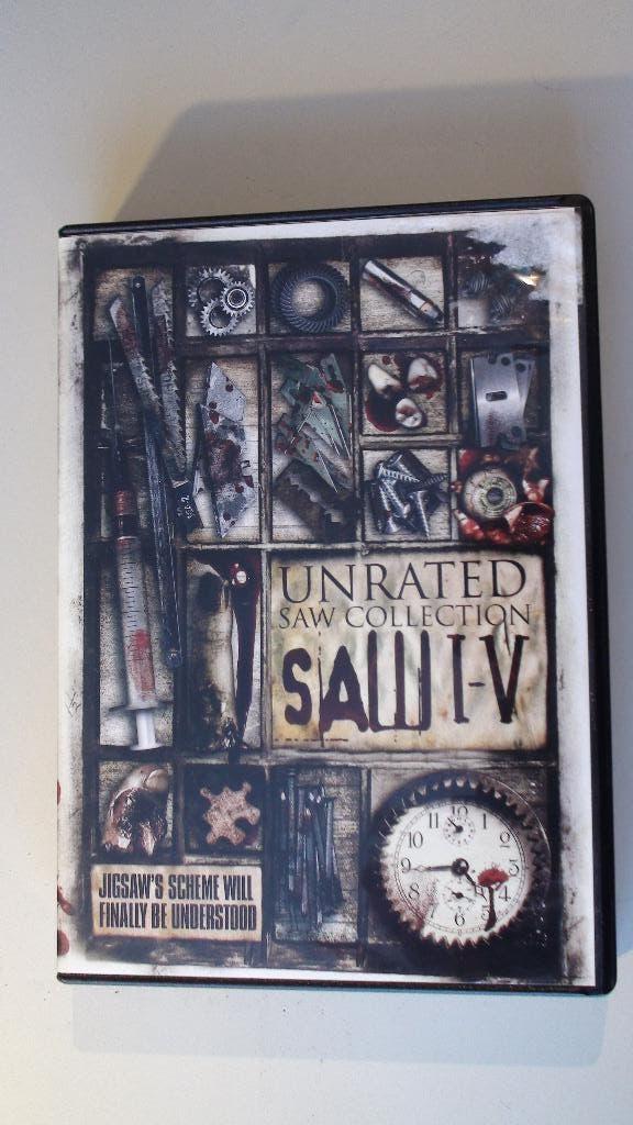 Unrated Saw Collection saw 1 tm 5, Vanaf 16 jaar, Ophalen of Verzenden, Zo goed als nieuw, Slasher