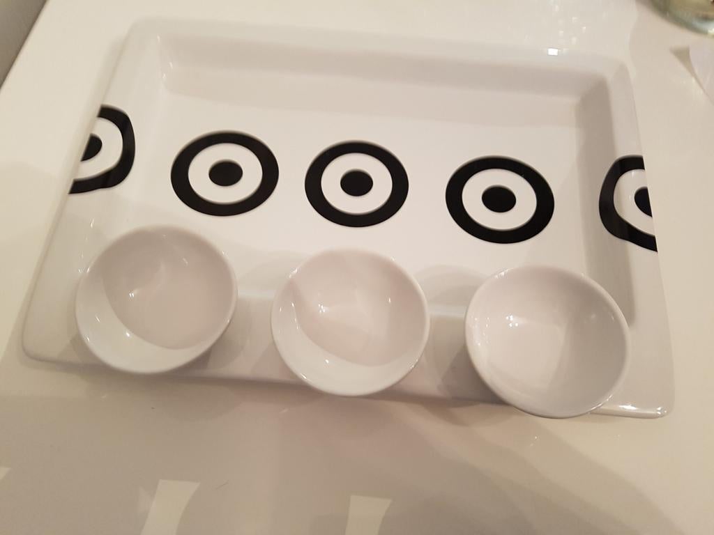 Sushi schaal, Nieuw, Ophalen of Verzenden, Overige stijlen, Glas
