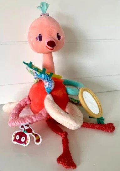 Lilliputiens Anaïs Flamingo Grijpspeelgoed Motoriek, Kinderen en Baby's, Coolsingel 104, 3011 AG Rotterdam, Netherlands, Verzenden
