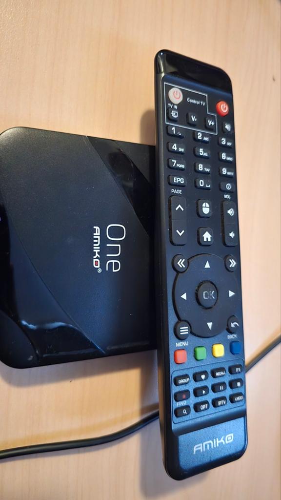 One amiko iptv, Ophalen of Verzenden