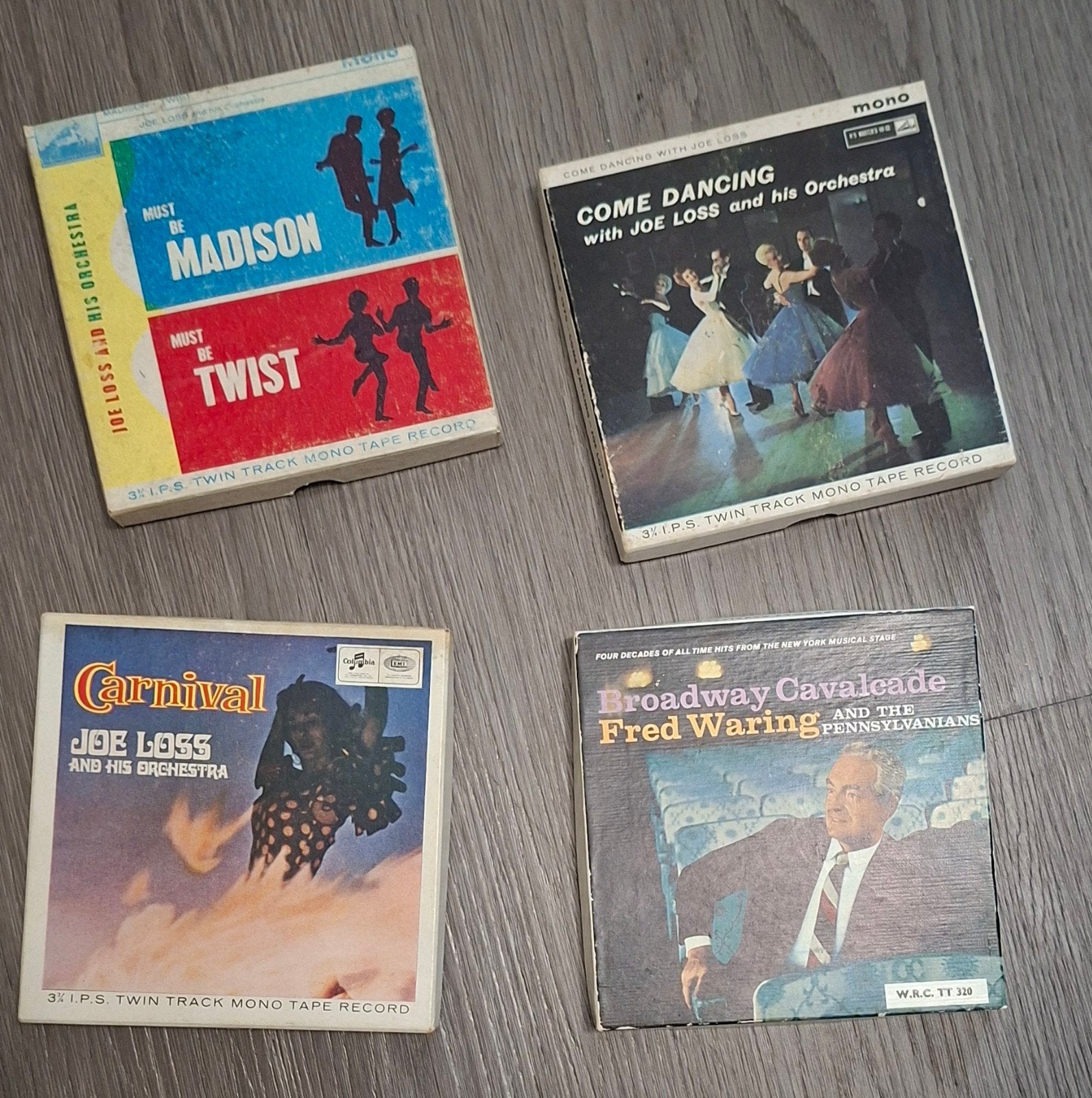 4 Vintage Bandrecorder Banden, Ophalen of Verzenden