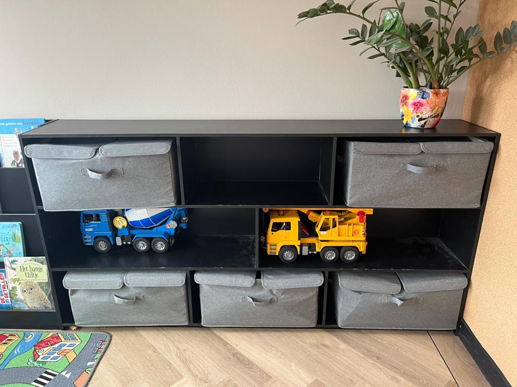 Handgemaakte speelhoek meubel boekenkast kind, Huis en Inrichting, Kasten | Boekenkasten, Ophalen, 25 tot 50 cm, 50 tot 100 cm