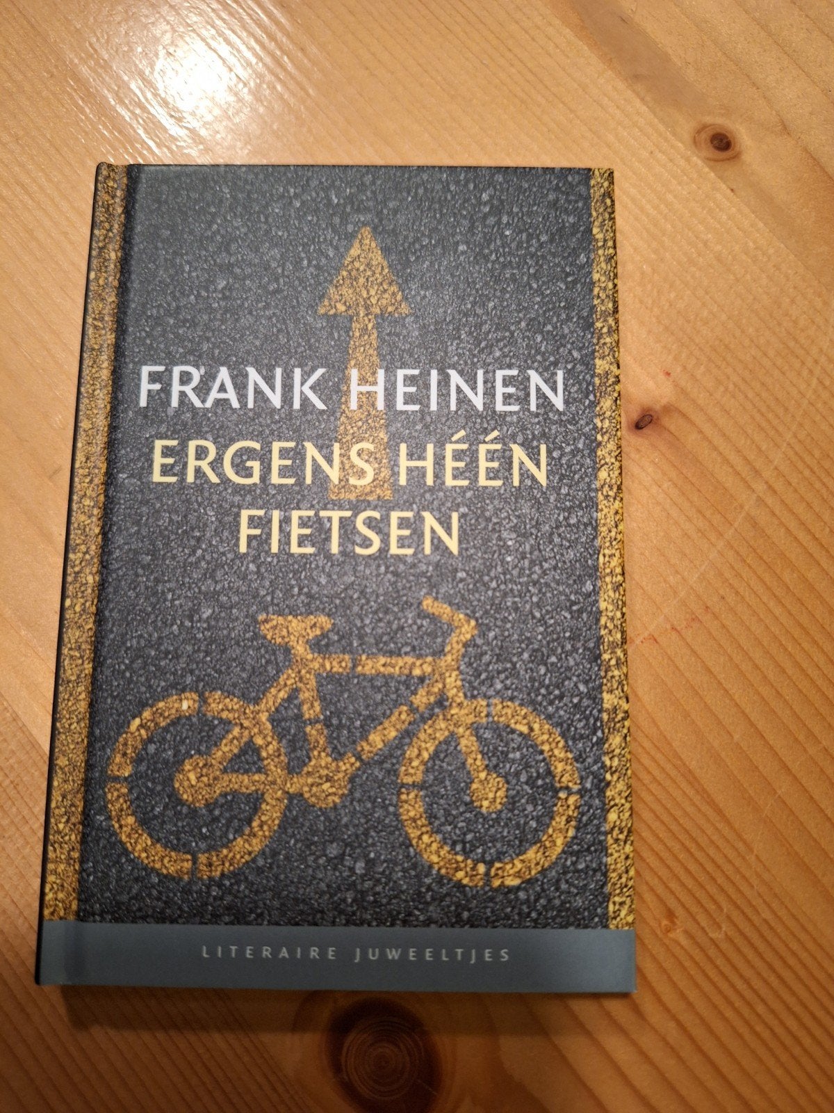 Frank Heinen,ergens heen fietsen, Boeken, Ophalen of Verzenden, Zo goed als nieuw