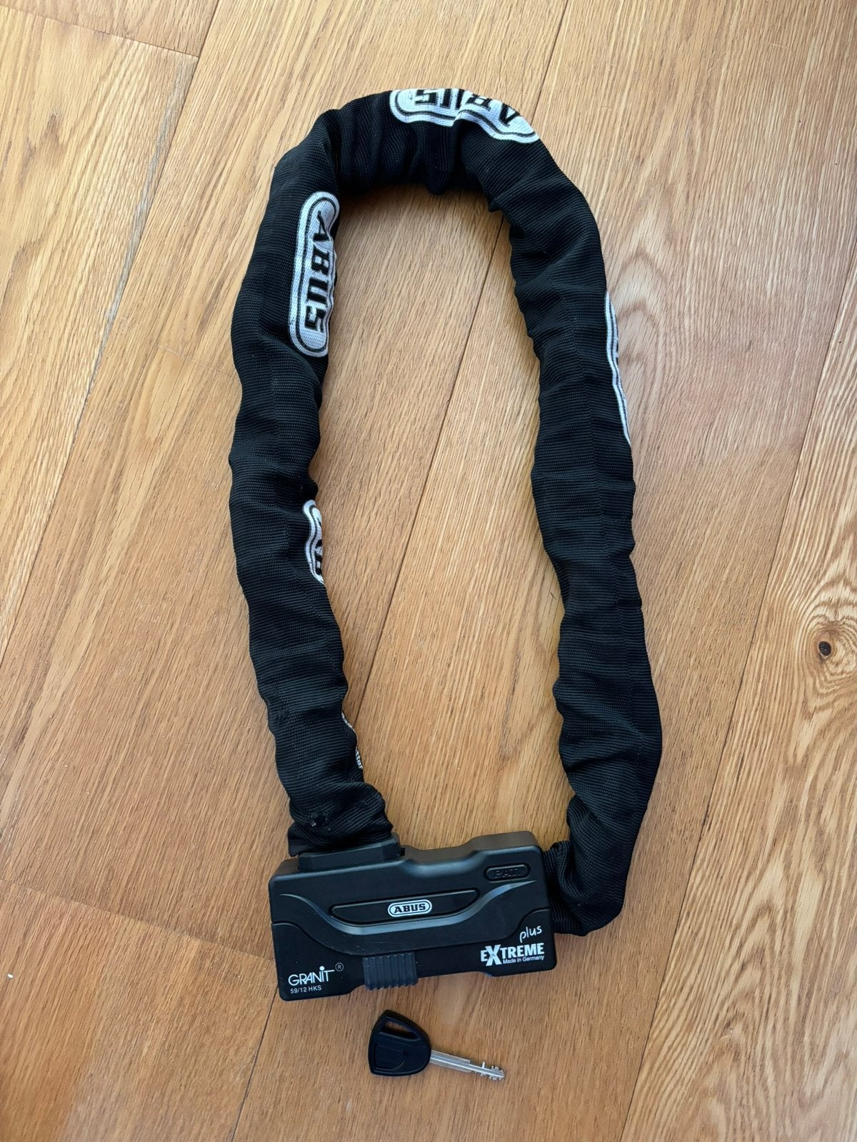 Abus Granit Extreme plus 59 kettingslot maat 110 cm, Ophalen, Gebruikt, Kabelslot
