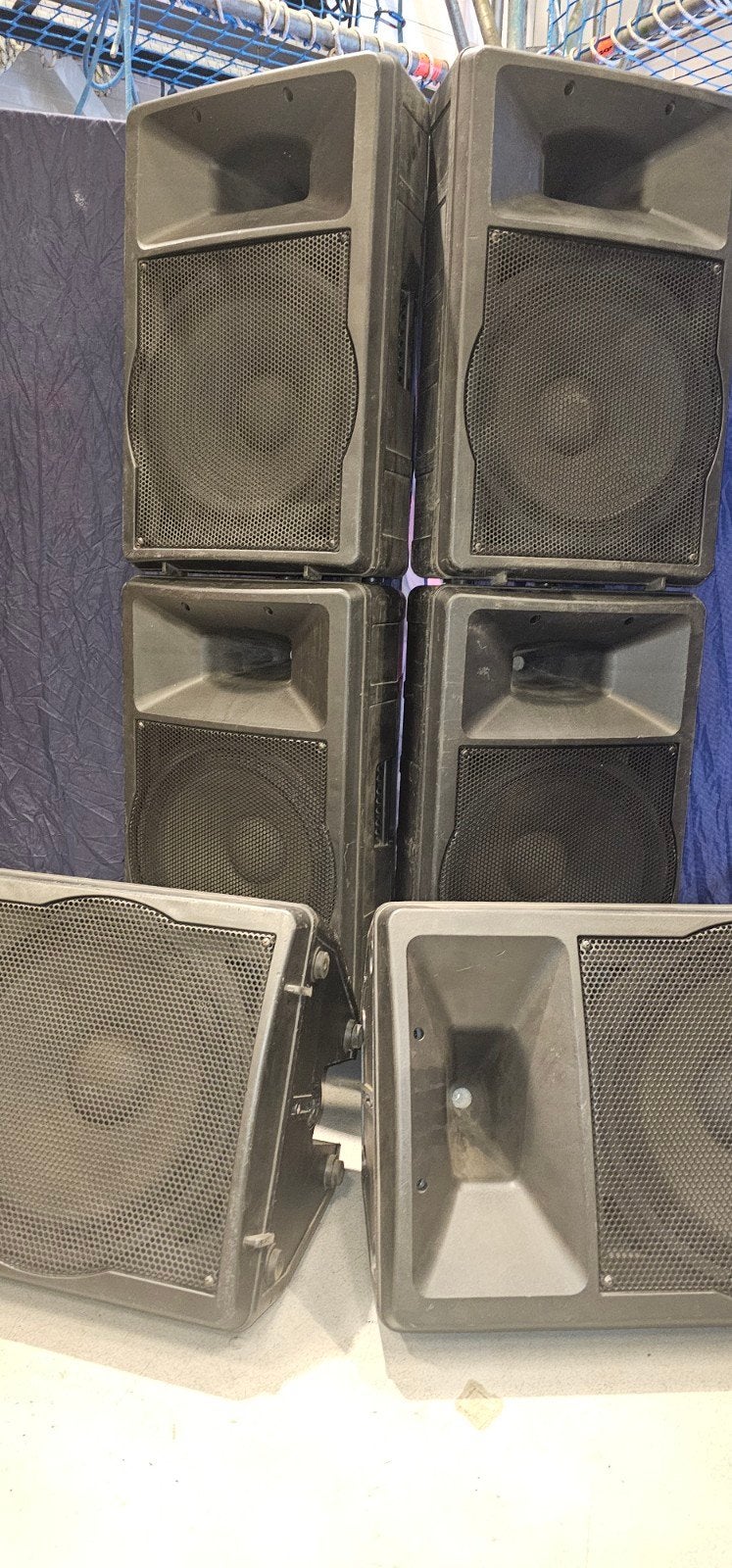 8x DAP K-115 Passieve Monitor Speaker, Audio, Tv en Foto, Luidsprekers, Studiomonitor, Gebruikt, Ophalen, 150 watt of meer