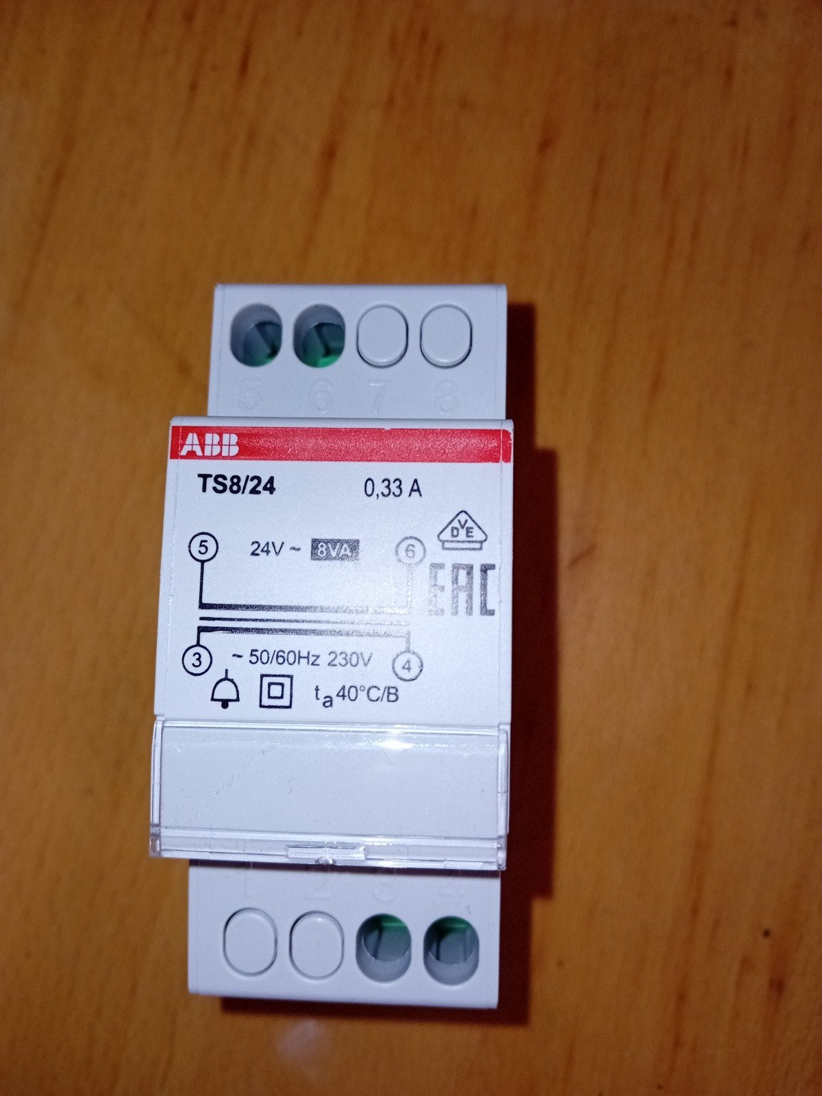 ABB TS8/24 Voedingseenheid 24V 8VA, Hobby en Vrije tijd, Ophalen of Verzenden, Nieuw