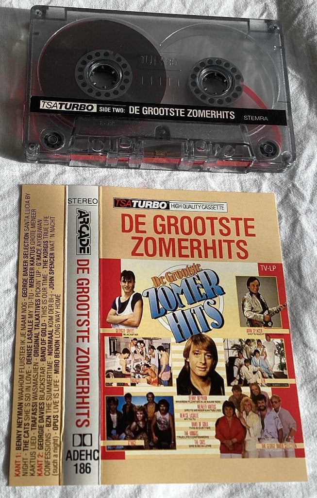 De Grootste Zomerhits MC, Gebruikt, 1 bandje, Ophalen of Verzenden, Origineel