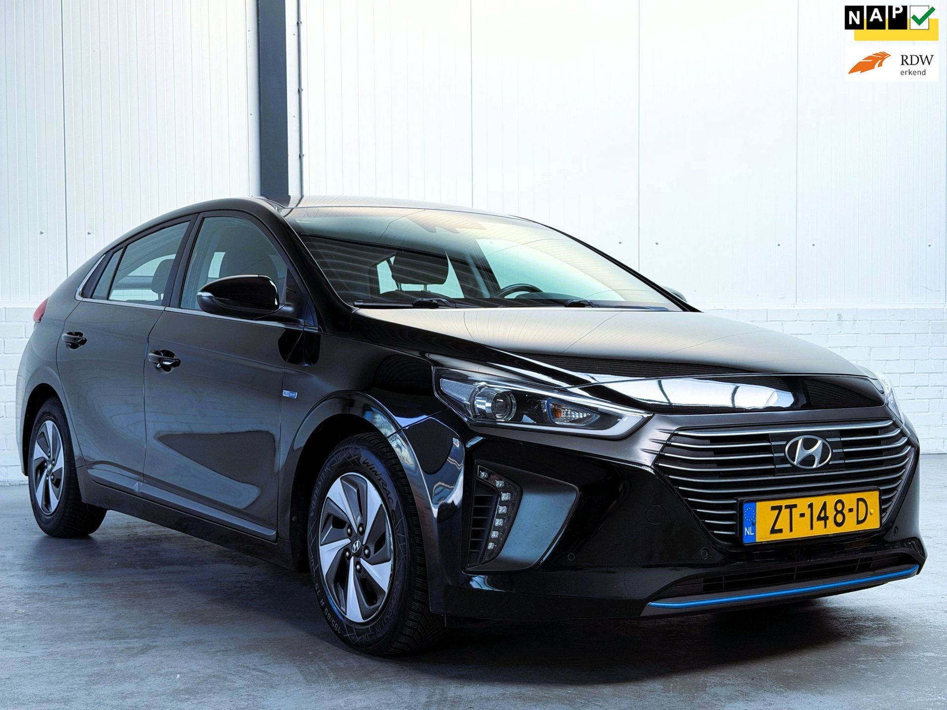 Hyundai IONIQ 1.6 GDi Comfort|Infinity|Camera|Keyless, Auto's, Hyundai, Gebruikt, Zwart, Origineel Nederlands, Bedrijf