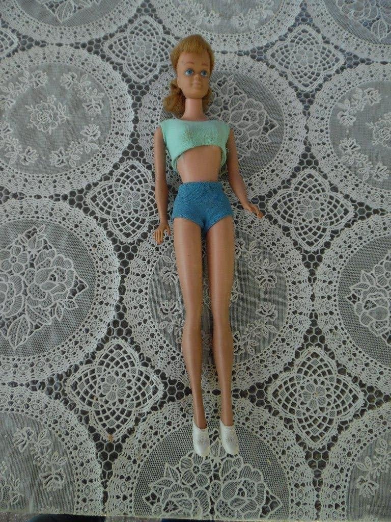 Mattel - Midge pop ( vintage, Barbie) 1962, Ophalen of Verzenden, Gebruikt, Pop