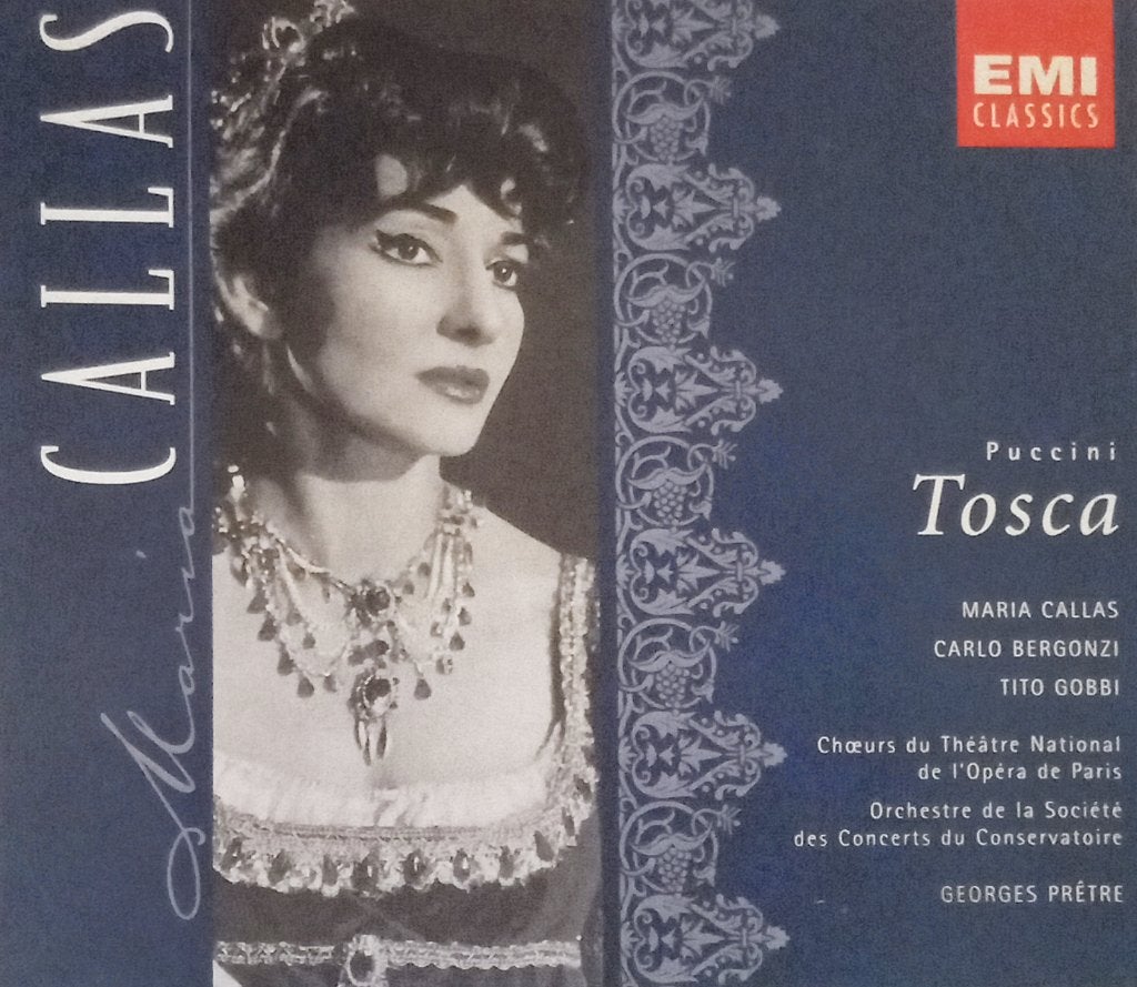 Puccini - Tosca / Maria Callas, Carlo Bergonzi, Tito Gobbi, Ophalen of Verzenden, Zo goed als nieuw, Opera of Operette, Inclusief boekje