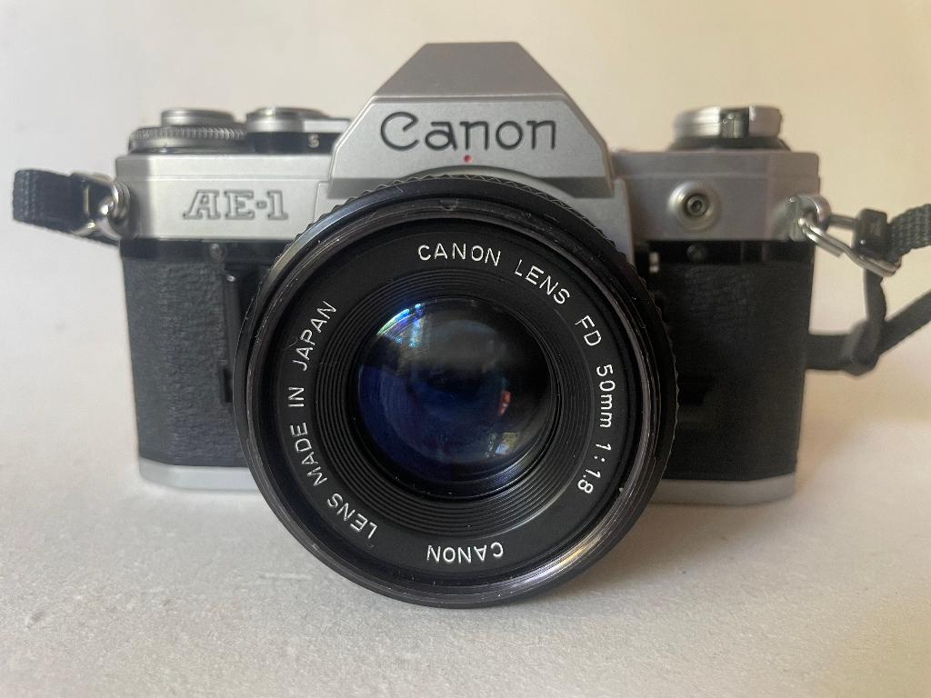 Canon AE1 GETEST, Ophalen of Verzenden, Zo goed als nieuw, Spiegelreflex, Canon