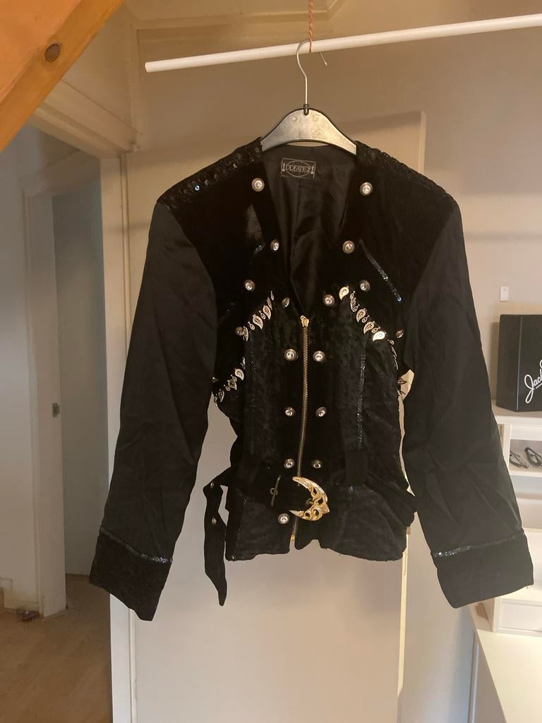 Stijlvol Zwart Dames Jasje Maat 40 - Prestige, Kleding | Dames, Ophalen of Verzenden, Zo goed als nieuw