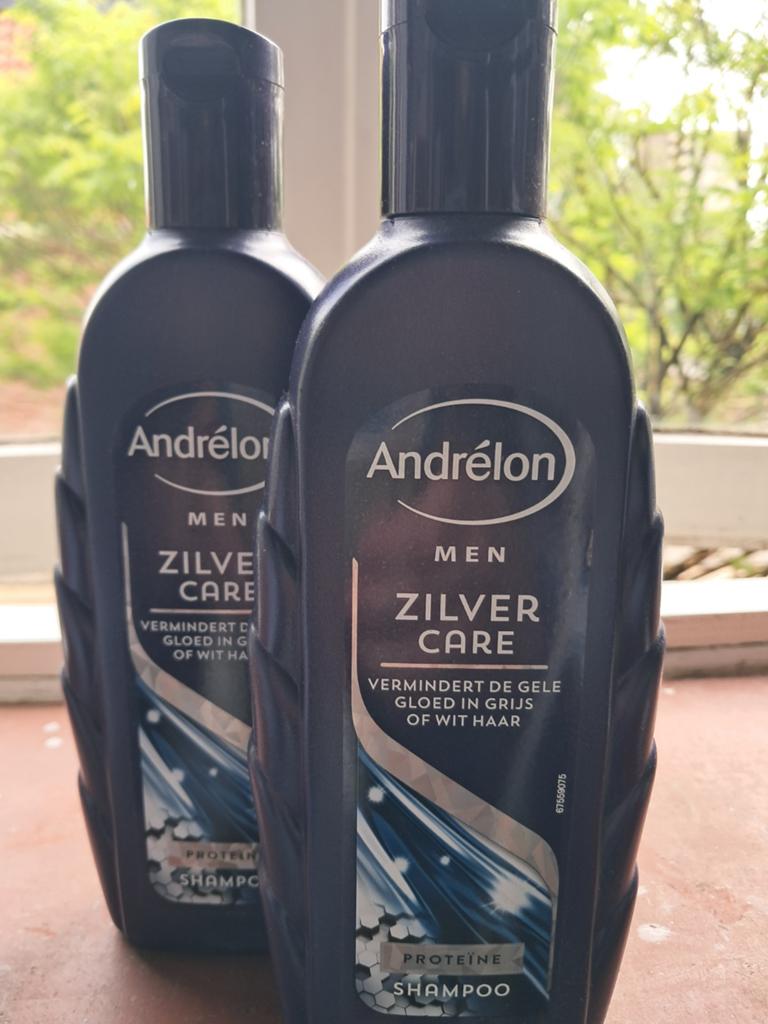 Andrélon Men Zilver Care Proteïne Shampoo (2x), Ophalen of Verzenden