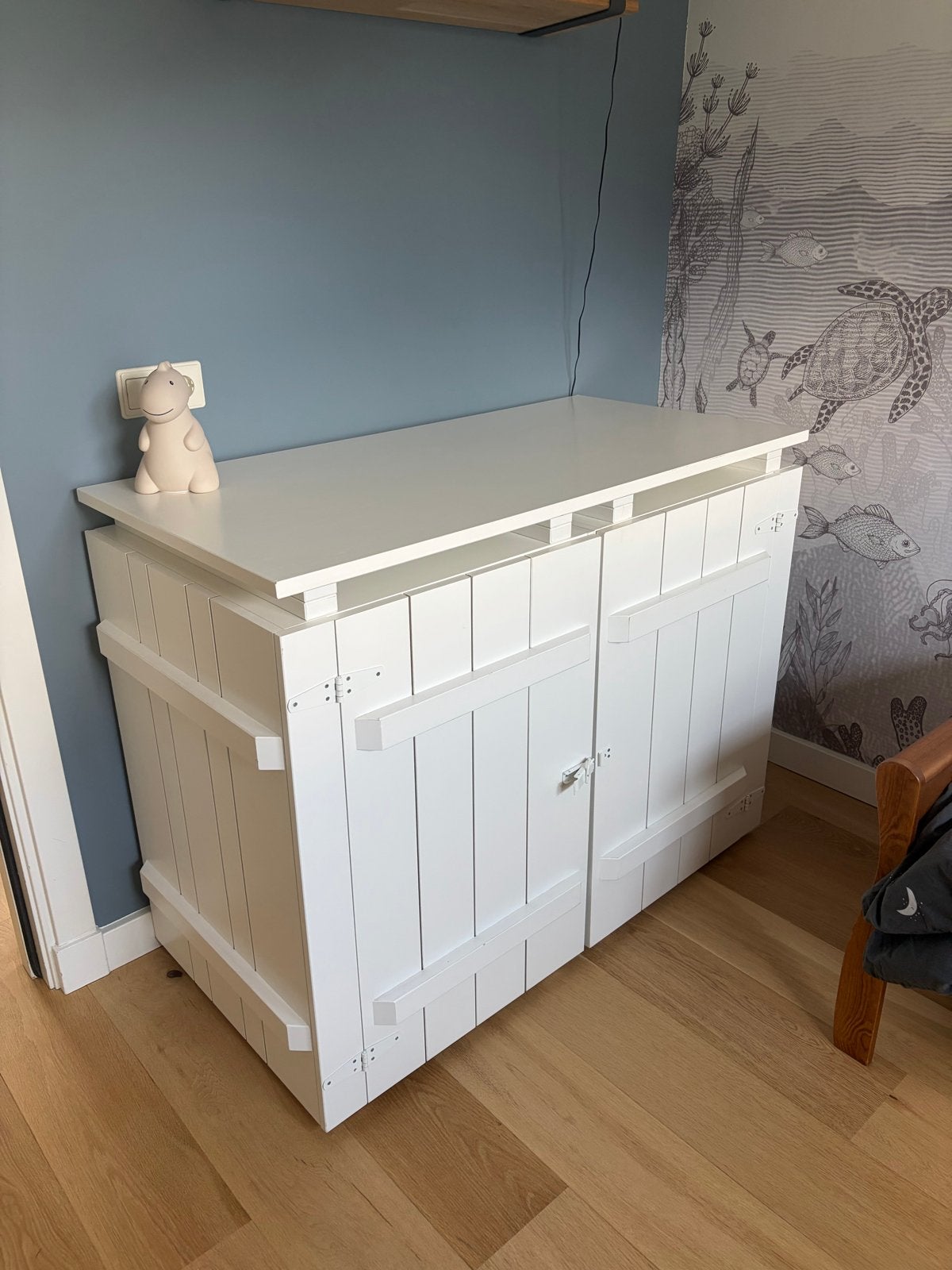 Commode baby kamer wit - goede kwaliteit, Ophalen, Gebruikt, 50 tot 70 cm, 100 cm of meer