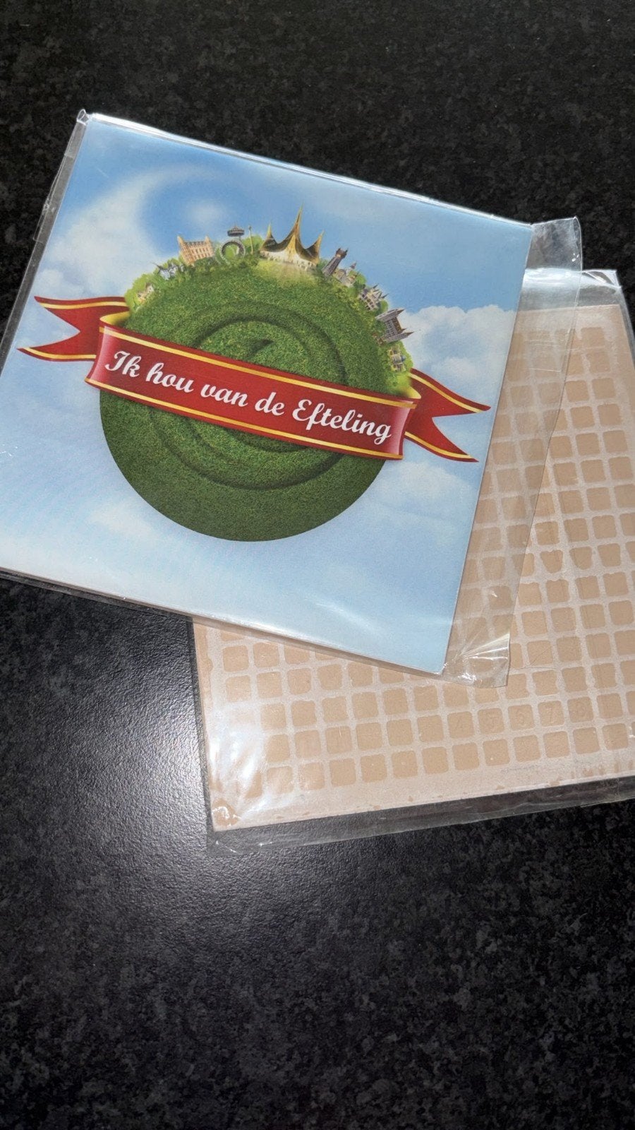 Efteling tegels / tegeltjes, Ophalen