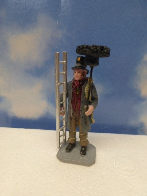 lemax Chimney sweep kerstdorp poppetje figurine accessoire, Ophalen of Verzenden, Zo goed als nieuw