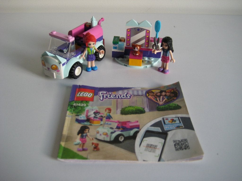 Lego Friends 41439 Kattenverzorgingswagen Emma en Mia, Lego, Friends, Ophalen of Verzenden, Zo goed als nieuw