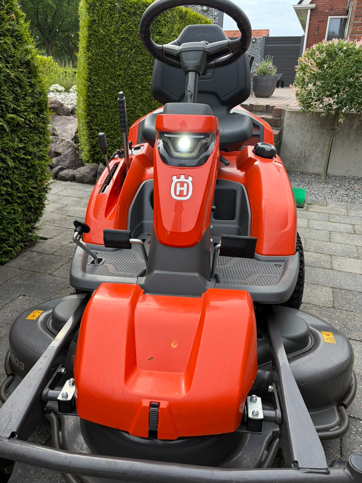 Husqvarna 318x, Ophalen of Verzenden, Zo goed als nieuw, 50 cm of meer, Mulchfunctie