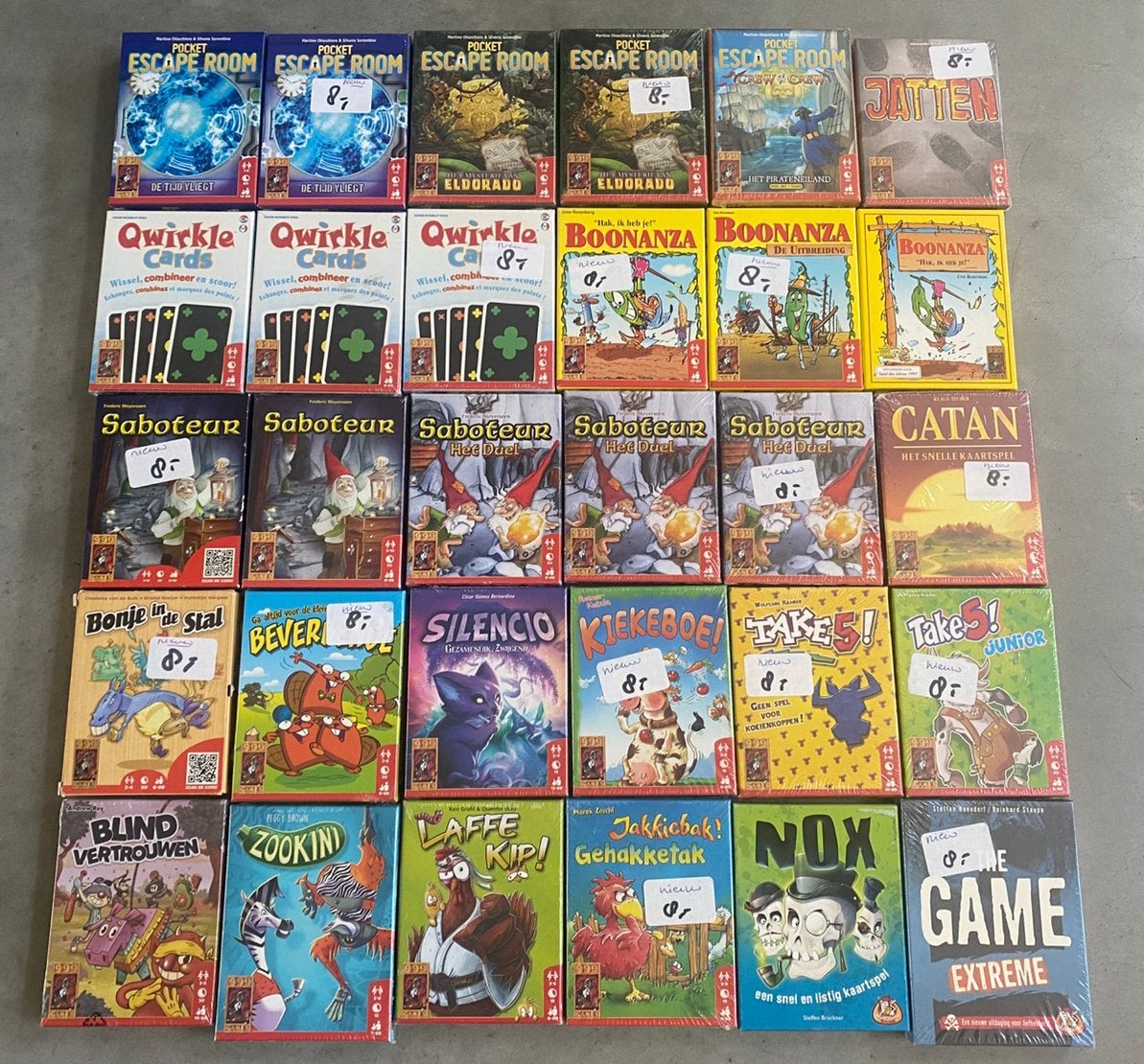 NIEUW in plastic 999 games/White Goblin games kaartapellen, Ophalen of Verzenden, Nieuw