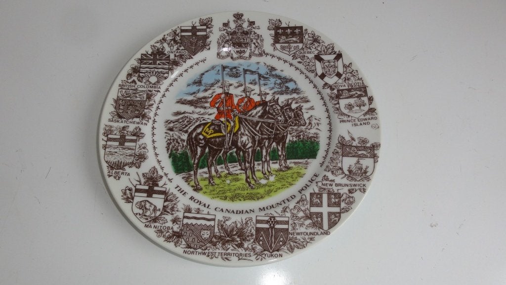 Bord, sierbord Royal Canadian Mounted Police, Ophalen of Verzenden