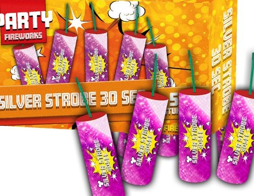 Silver Strobe 30sec categorie 1 vuurwerk, Ophalen, Nieuw, Overige