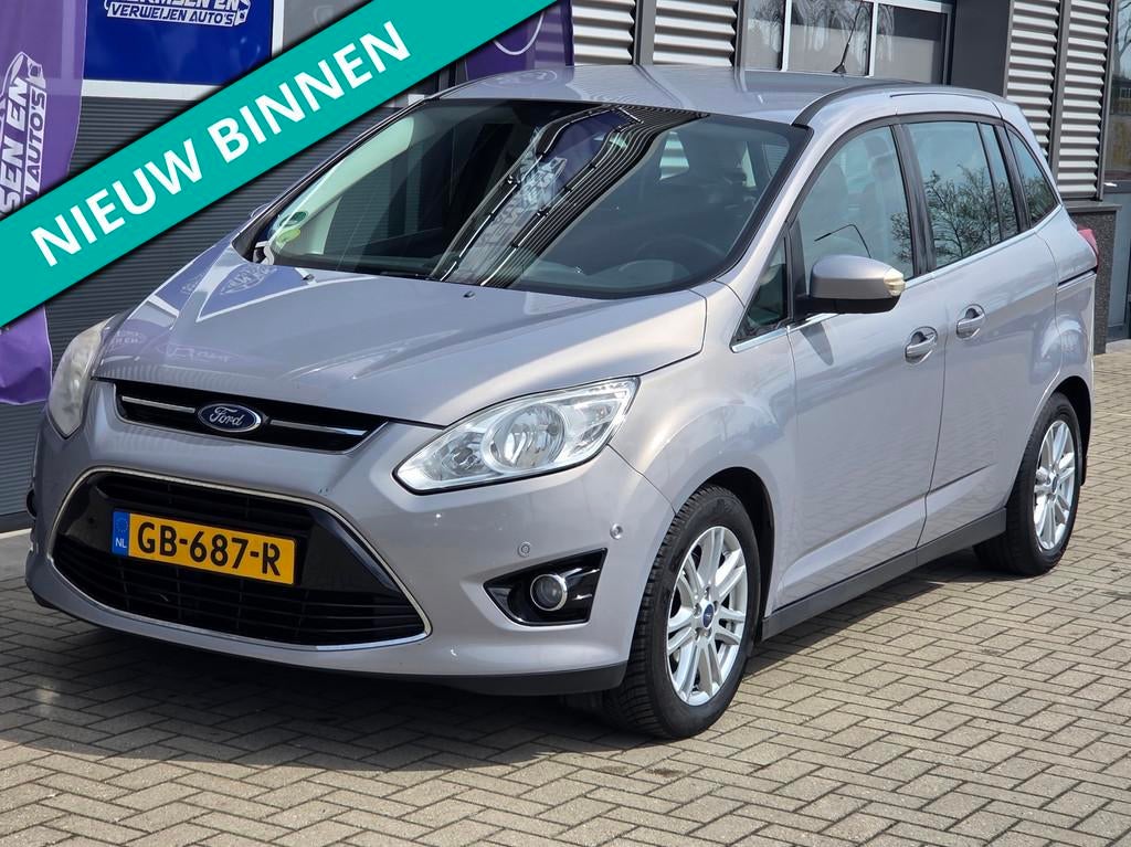 Ford Grand C-Max 1.6 TDCi Titanium 7 persoons, Auto's, Ford, Bedrijf, Te koop, Grand C-Max, ABS, Airconditioning, Boordcomputer