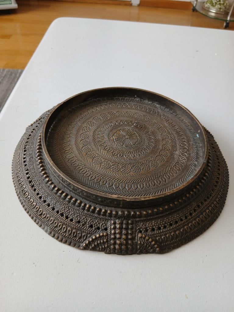 India bronzen ? pooja showki altaar beeld standaard dhokra, Antiek en Kunst, Ophalen of Verzenden