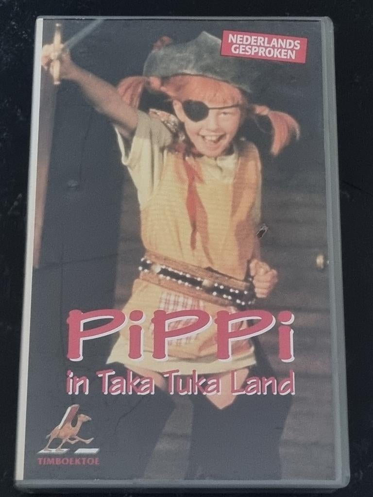 Pippi in Taka Tuka Land - VHS (Nederlands Gesproken), Cd's en Dvd's, VHS | Kinderen en Jeugd, Alle leeftijden, Ophalen of Verzenden