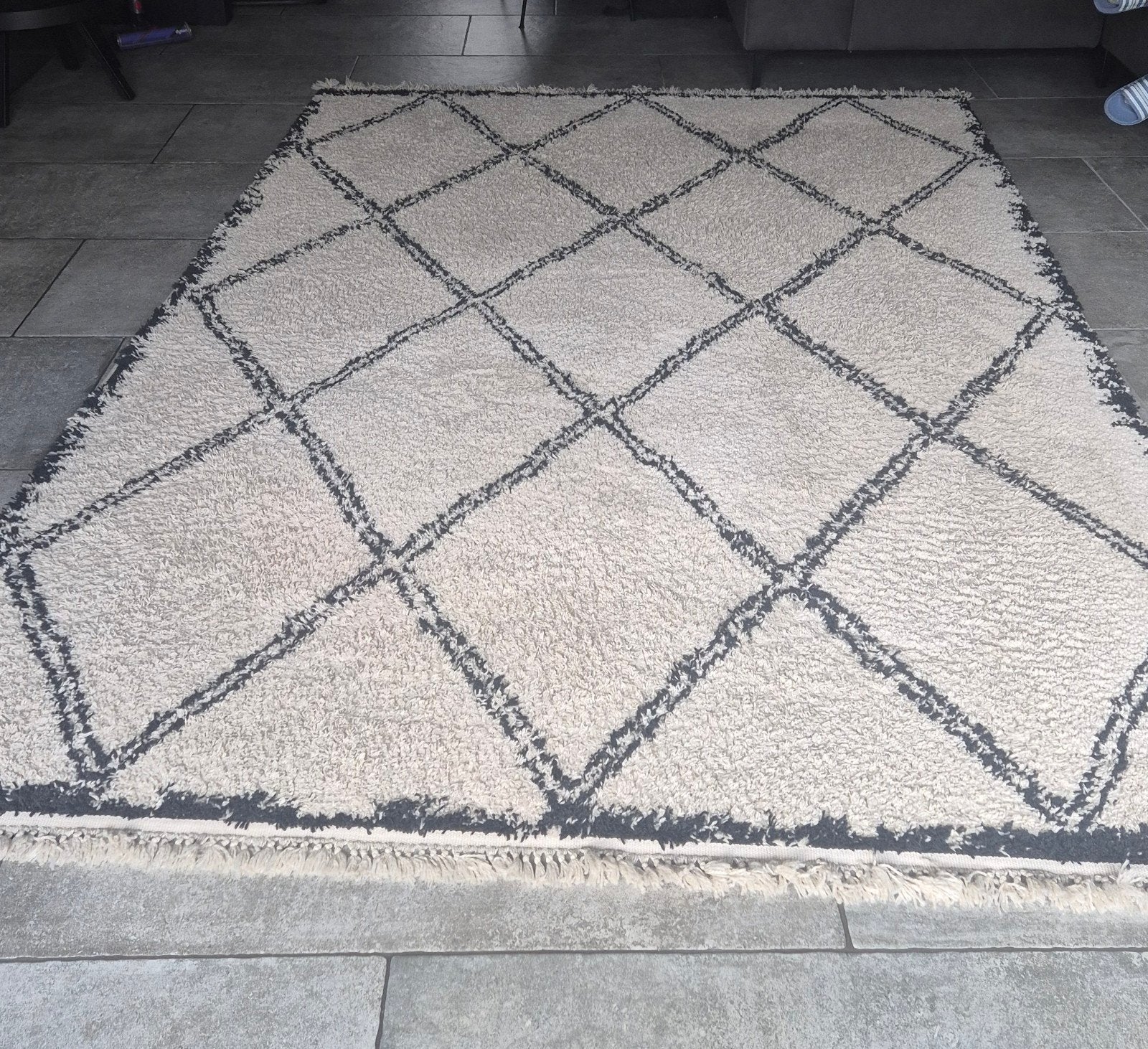 Karwei vloerkleed varamin 200x290cm, Ophalen, Gebruikt, 200 cm of meer, 200 cm of meer
