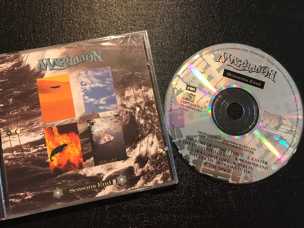 CD Marillion Seasons End ZGAN 1989, Ophalen of Verzenden, Zo goed als nieuw