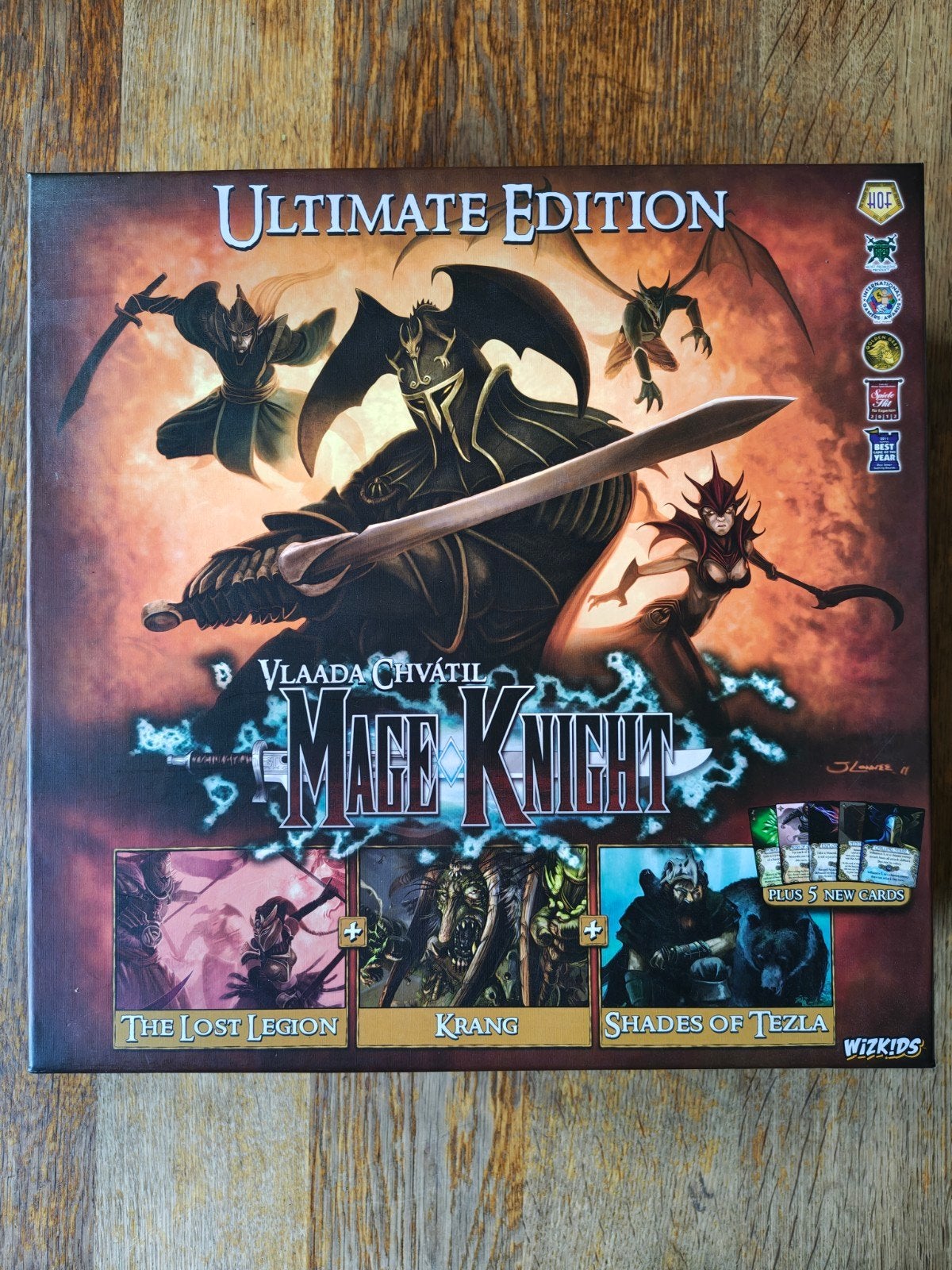 Mage Knight Ultimate Edition. zgan, Een of twee spelers, Ophalen of Verzenden, Zo goed als nieuw, WizKids