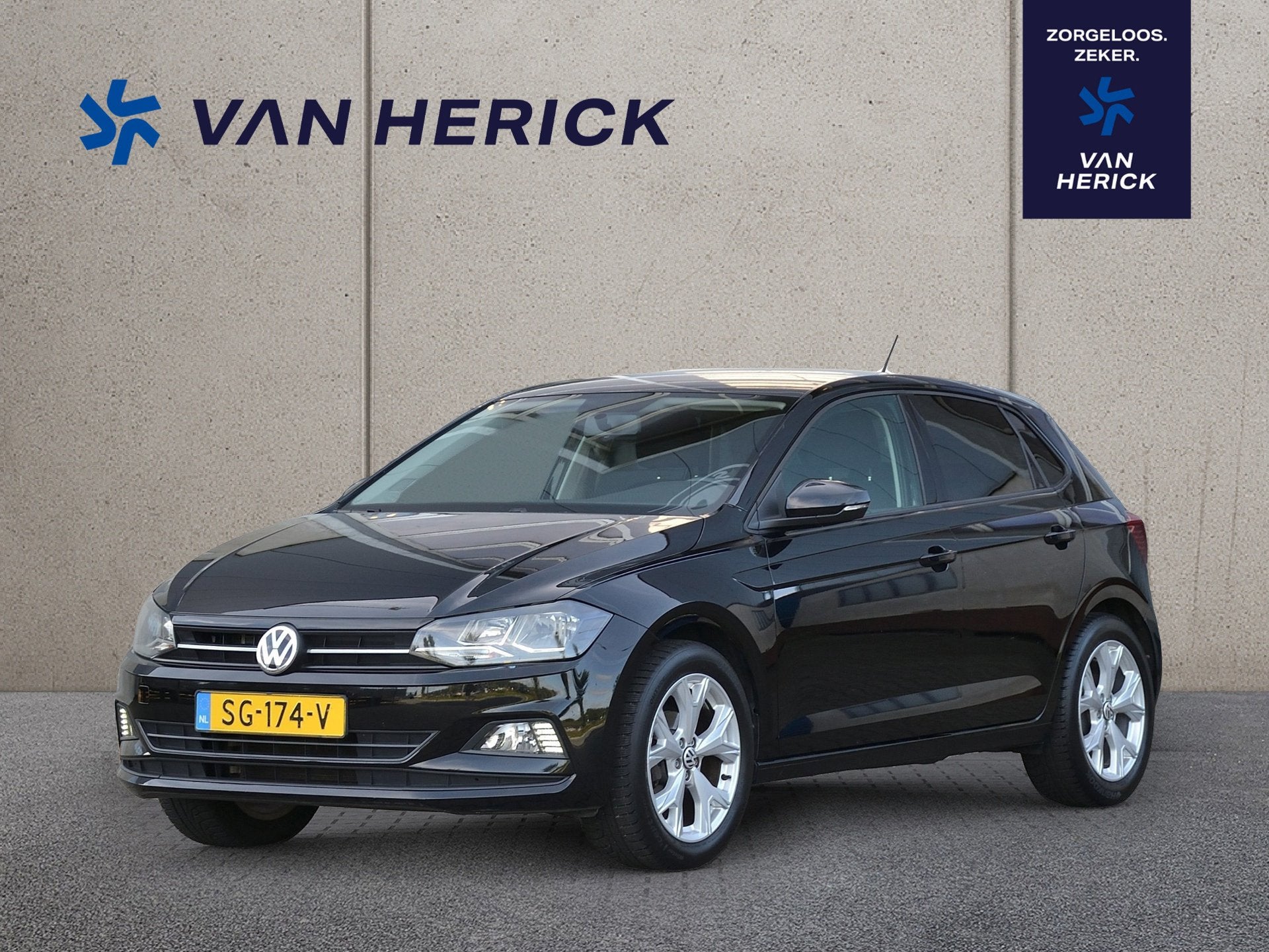 Volkswagen Polo 1.0 TSI 95PK Comfortline | Airco | Cruise Co, Auto's, Voorwielaandrijving, Stof, Origineel Nederlands, Bedrijf