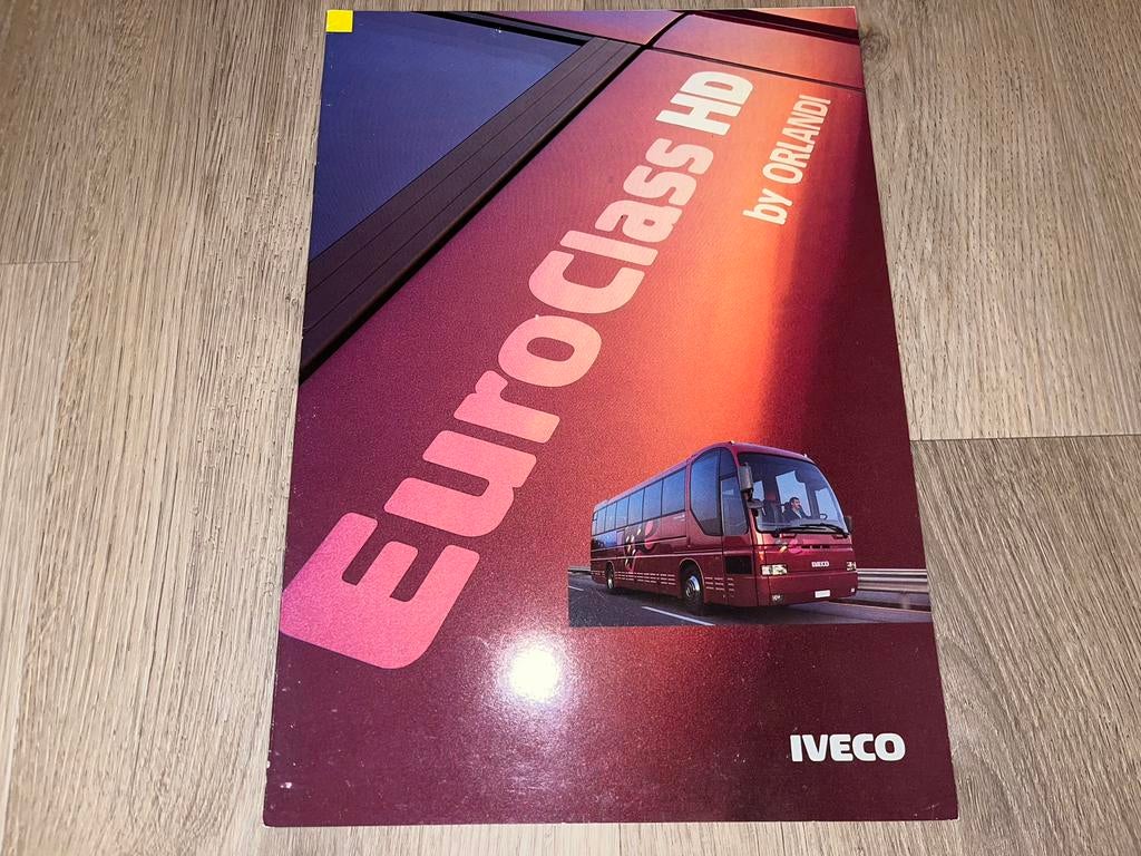 Folder Iveco Eiroclass HD 1994, Boeken, Ophalen of Verzenden, Zo goed als nieuw