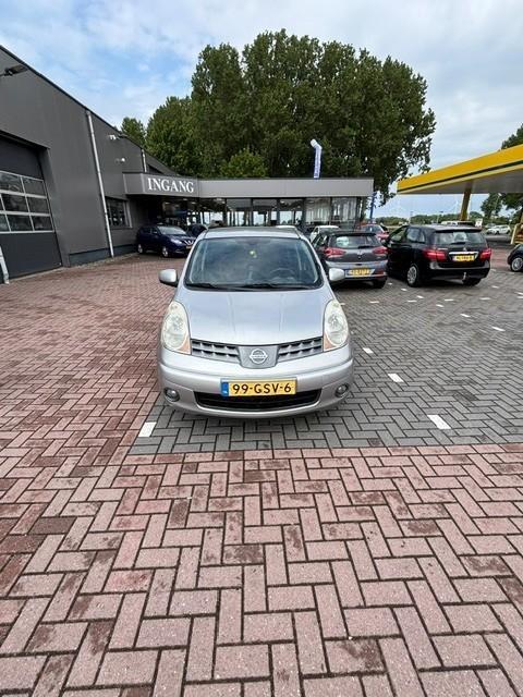 Hele mooie Nissan Note 1.6 16V 2008 Grijs, Auto's, Nissan, Particulier, Note, Airbags, Automatische klimaatregeling, Centrale vergrendeling