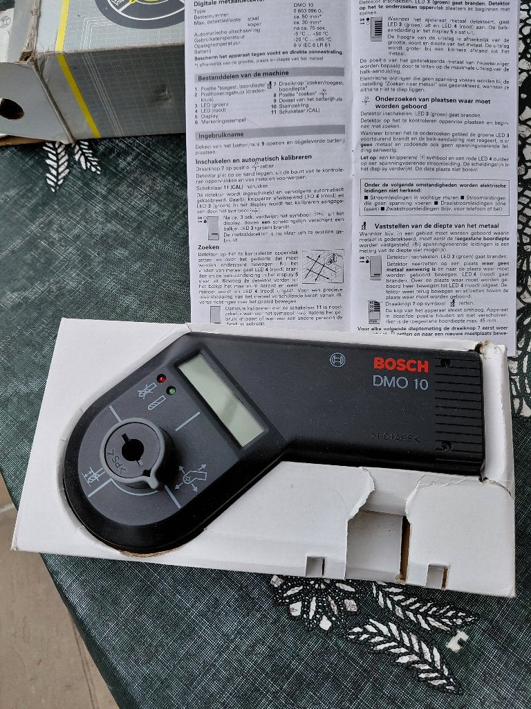 te koop een bosch leiding detector  nieuw of zgan, Ophalen of Verzenden, Nieuw, Overige meters