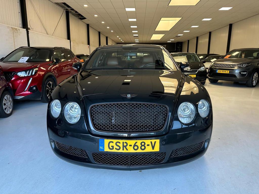 Bentley Continental Flying Spur 6.0 W12 /560PK MASSAGE/STOEL, Automaat, 12 cilinders, 4 stoelen, Zwart