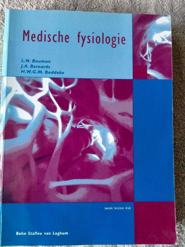 Medische fysiologie, Boeken, Diverse auteurs, Zo goed als nieuw, Beta, HBO