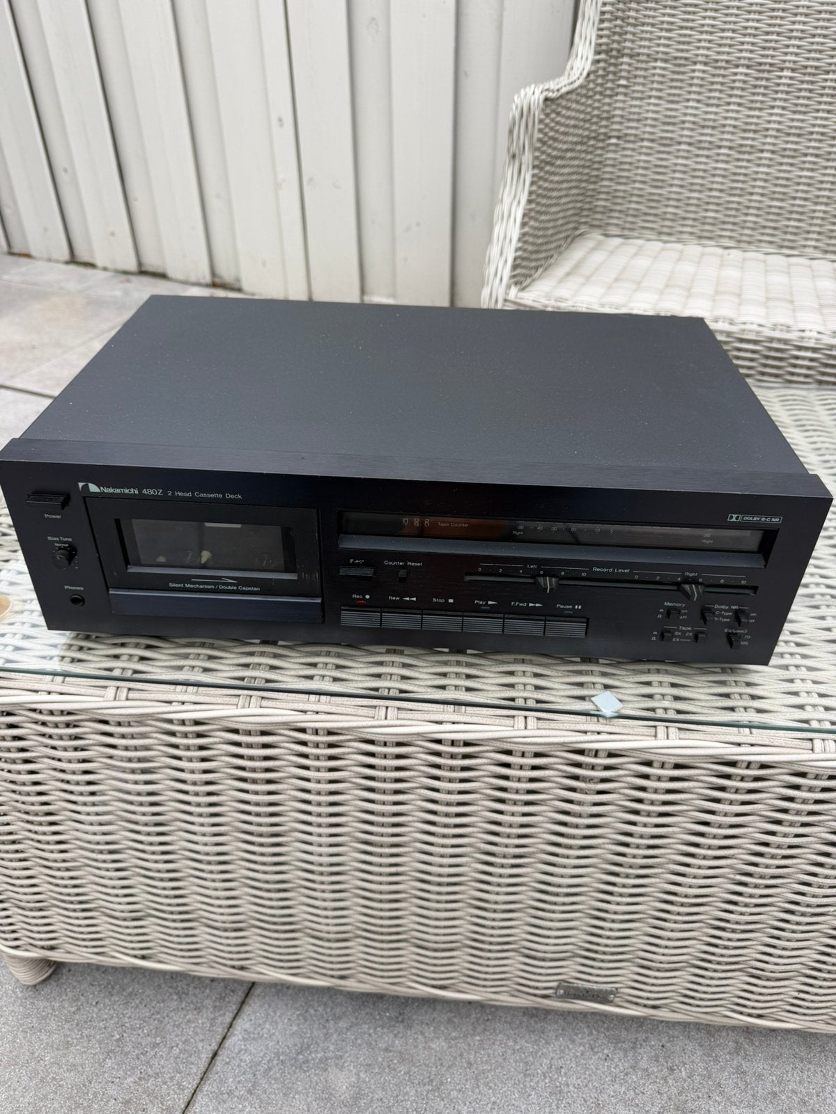 Nakamichi 480 Z cassettedeck, Audio, Tv en Foto, Ophalen of Verzenden, Overige merken