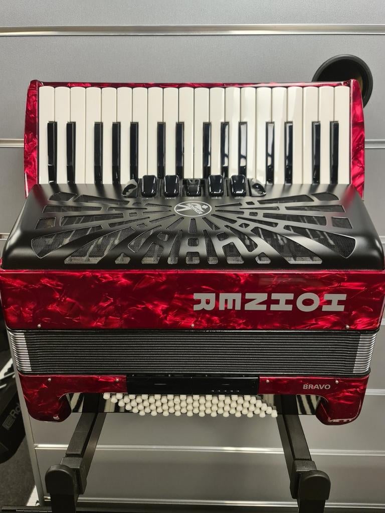 Akkordeon Hohner Bravo III silent key, Muziek en Instrumenten, Ophalen, Nieuw, Hohner
