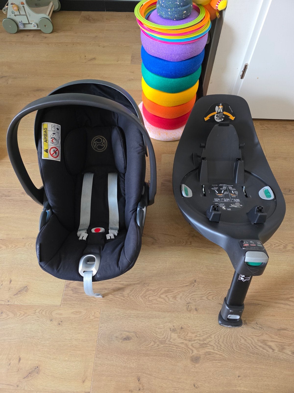 Cybex Cloud Z i-size, base Z, Kinderen en Baby's, Autostoeltjes, Gebruikt, Isofix, 0 t/m 13 kg, Ophalen